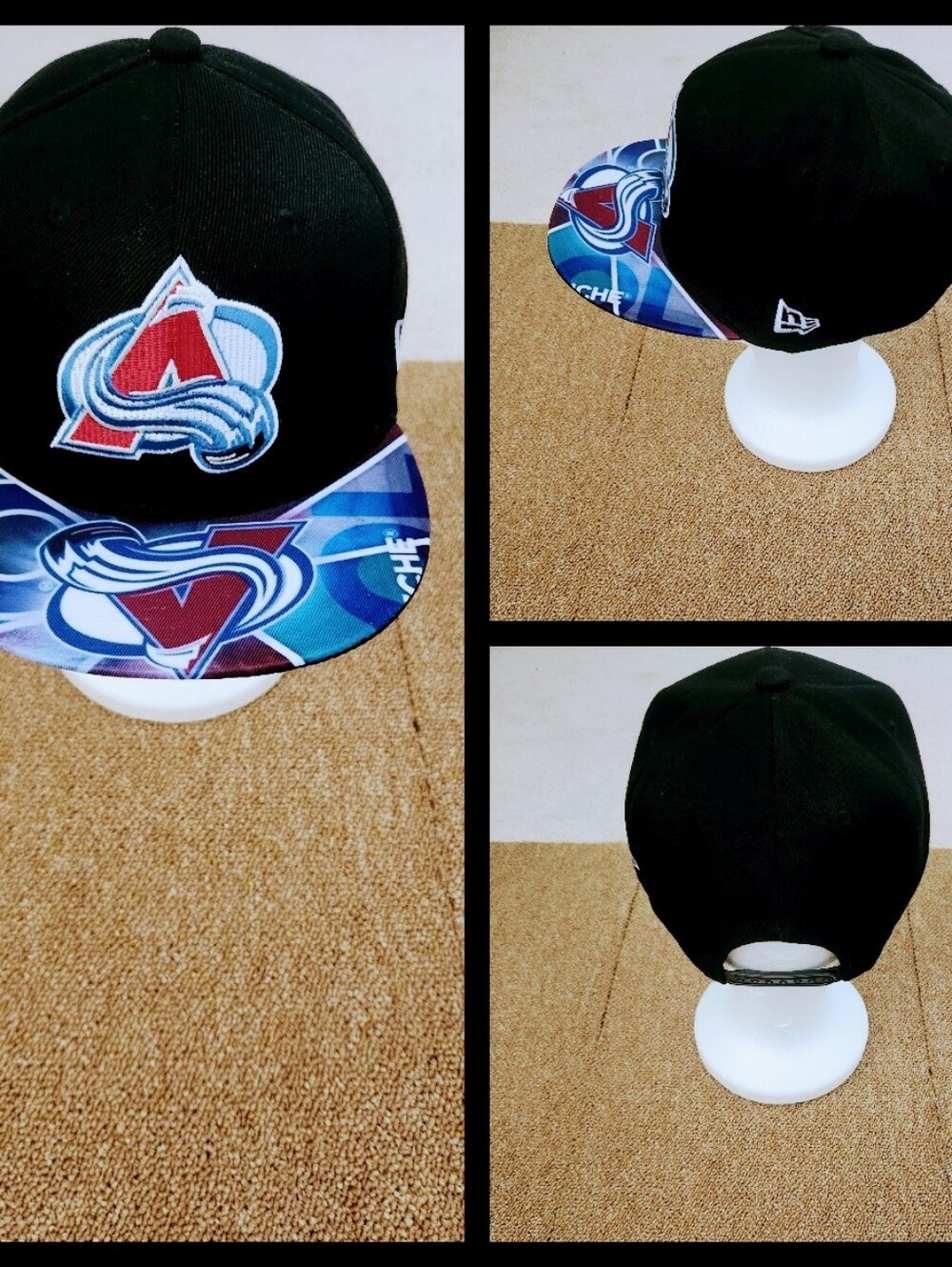 COLORADO AVALANCHE NHL HOCKEY SNAPBACK HAT.
